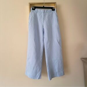 Abercrombie & Fitch Light Blue Women's linen Trousers size 10